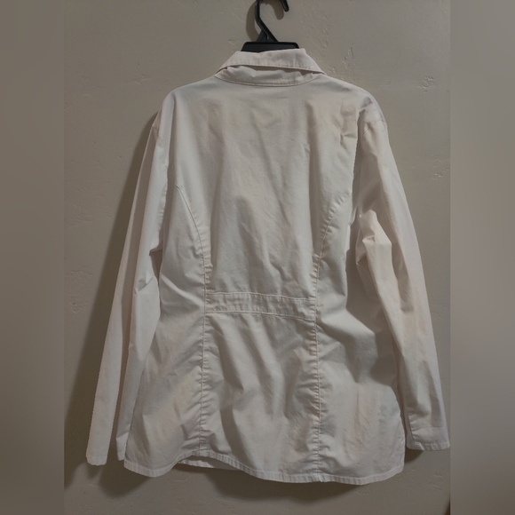Dickies white Lab coat Womens size Large - Picture 4 of 6